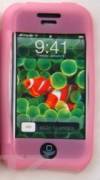 Θήκη σιλικόνης για iPhone 2G Ροζ ημιδιάφανο